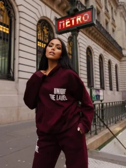 Unique The Label - Elyana Hoodie - Rood