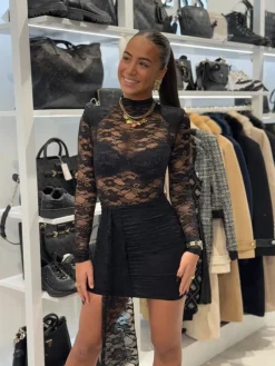 Unique The Label - Kiki Lace Dress - Zwart
