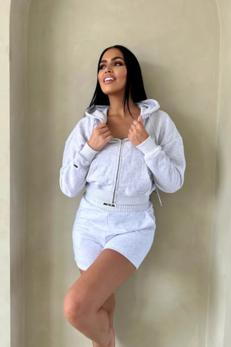 Unique The Label - Loungewear - Grijs (2 LOSSE ITEMS!)