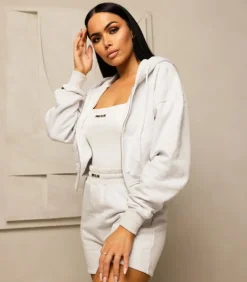 Unique The Label - Molly Vest Tracksuit Vest - Grijs