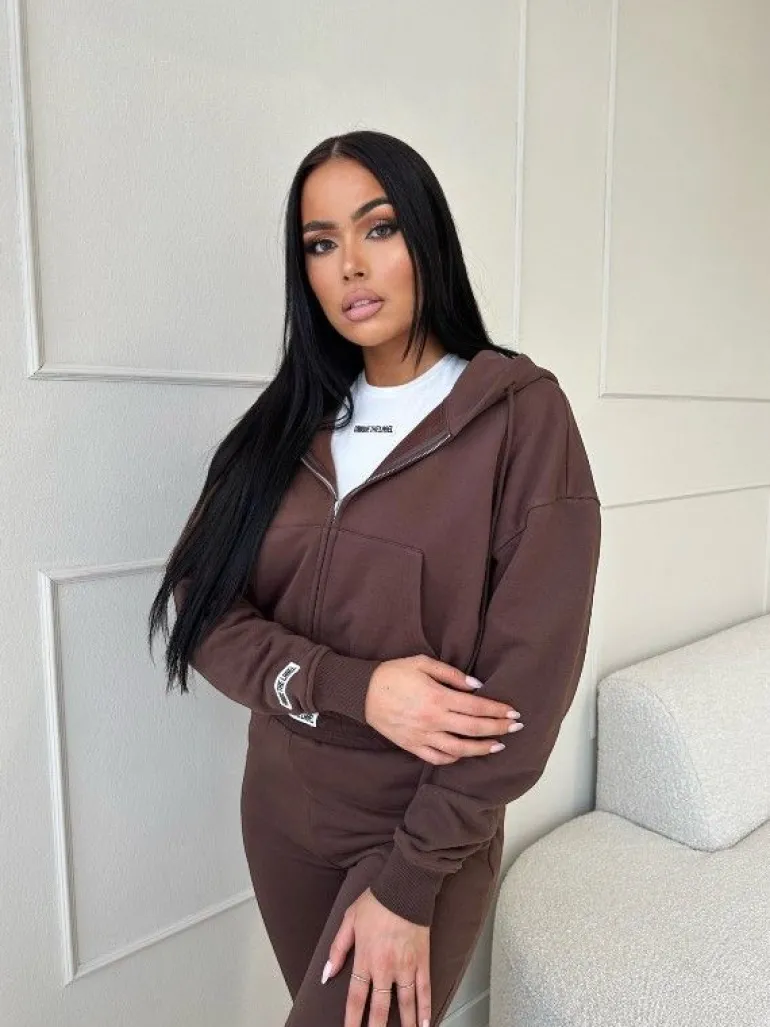 Unique The Label - Molly Vest Tracksuit Vest - Bruin