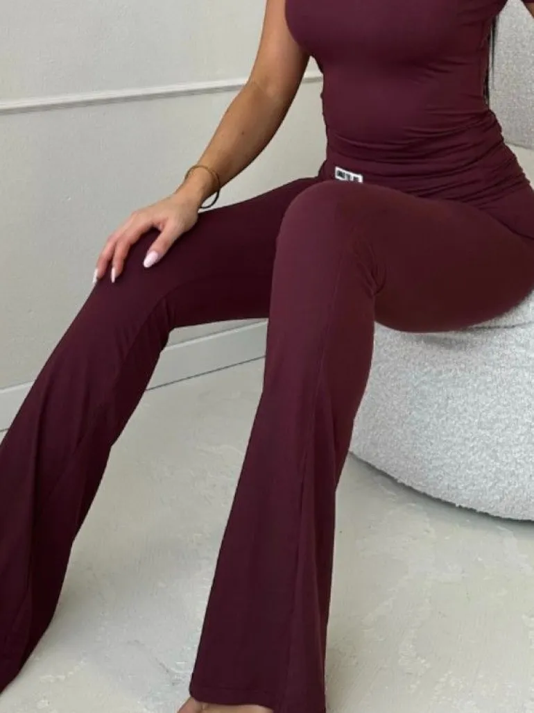 Unique The Label - Nena Loungeset - Rood (2 losse items!)