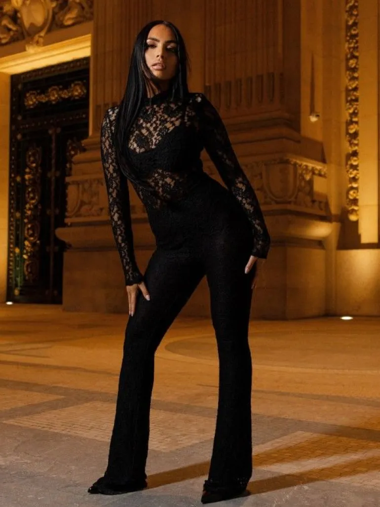 Unique The Label - Roxy Pants - Zwart