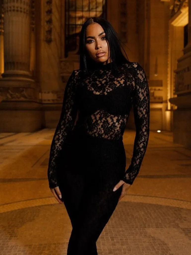 Unique The Label - Roxy Set - Zwart (2 losse items!)