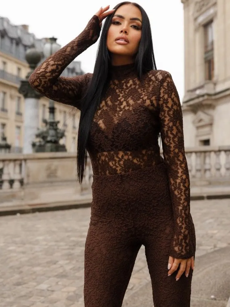 Unique The Label - Roxy Set - Bruin (2 losse items!)