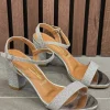 Vizzano - Sandalen op hak - Zilver