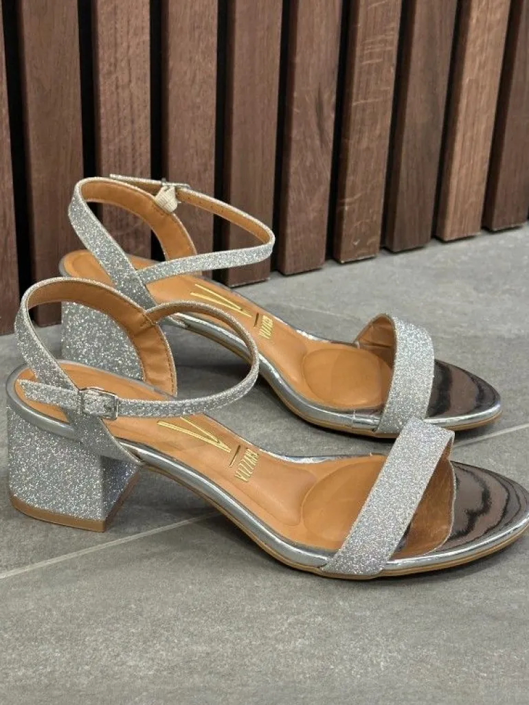 Vizzano - Sandalen op hak - Zilver
