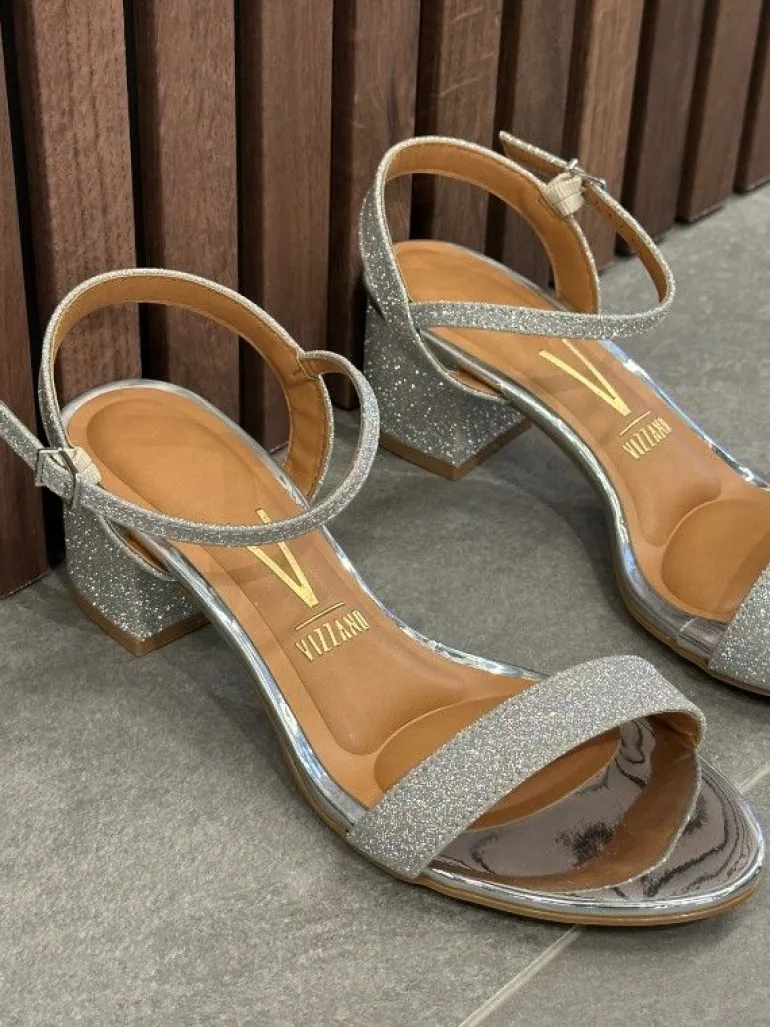 Vizzano - Sandalen op hak - Zilver